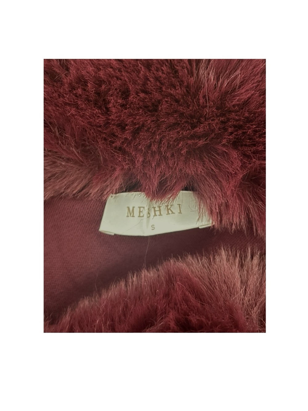 Meshki Karleigh Faux Fur Knit Maxi Dress - Picture 4 of 4